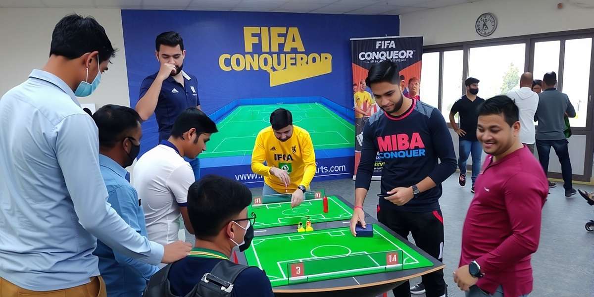 FIFA Manager Conqueror Community Meetup in Kolkata with players competing